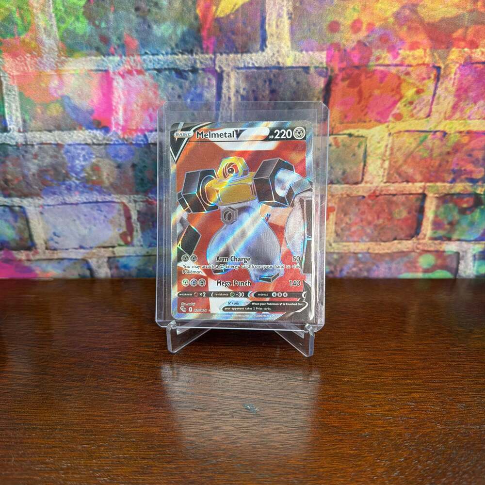 Pokémon TCG Melmetal V 075/078 Full Art Ultra Rare Pokémon GO